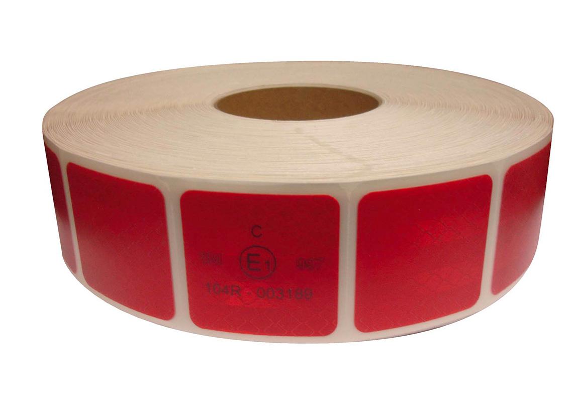 DISCONTINUOUS REFLECTIVE TAPE RED 3M